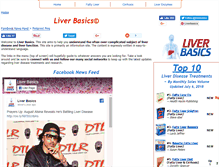 Tablet Screenshot of liverbasics.com